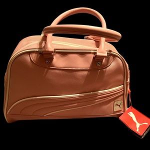 Puma Womens MeshGrip Shoulder Bag Bridal Rose NWT retails $60